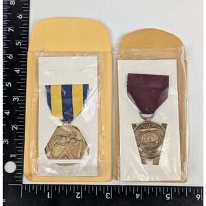 US Navy Medals Lot Good Conduct Expeditionary Vintage NOS Original Package